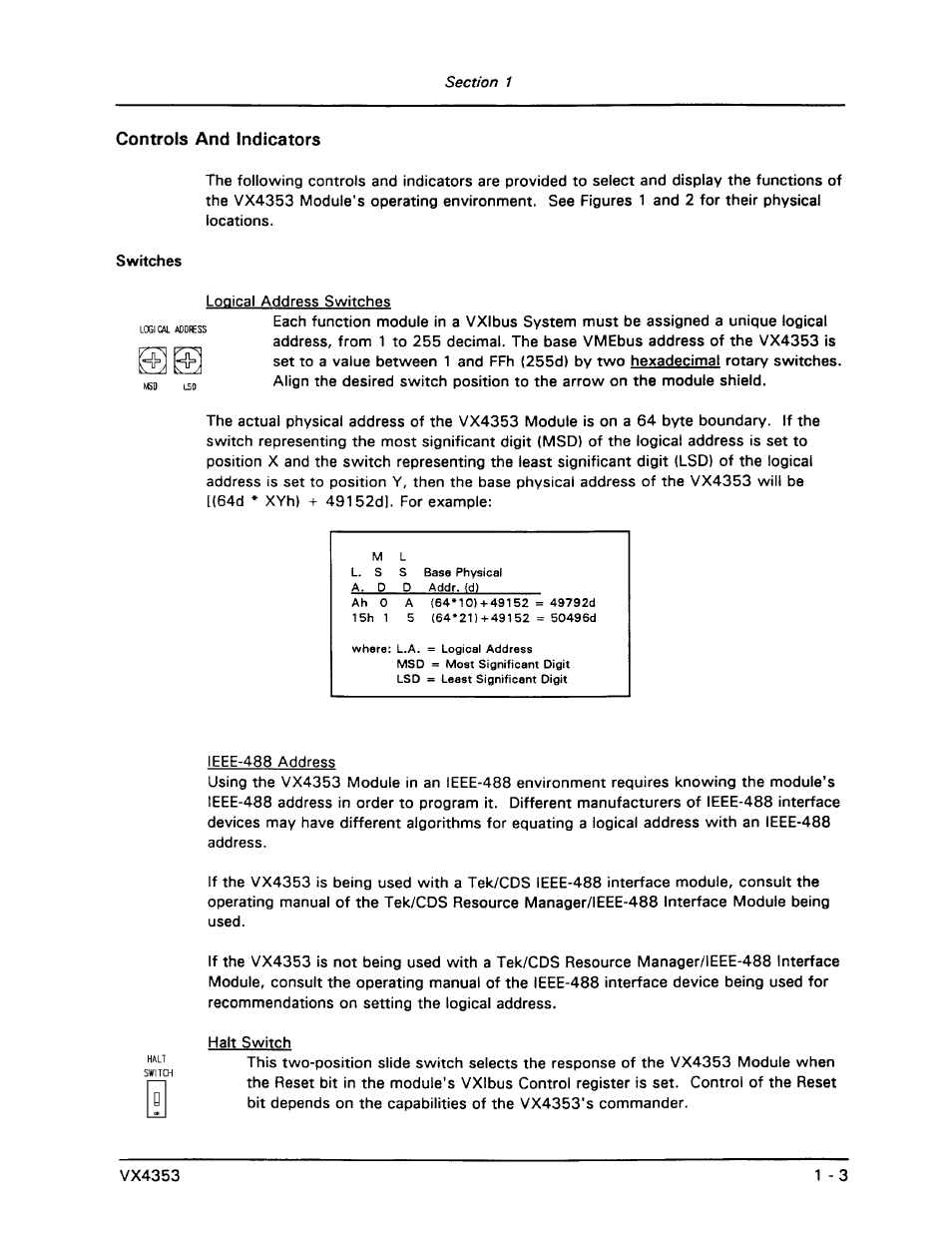 Tektronix VX4353 User Manual | Page 18 / 64