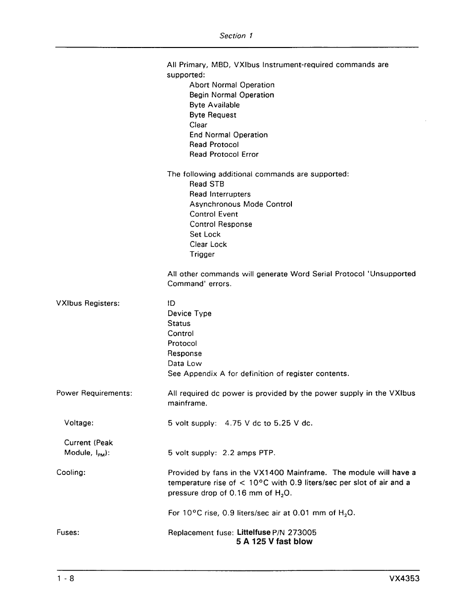 Tektronix VX4353 User Manual | Page 23 / 64