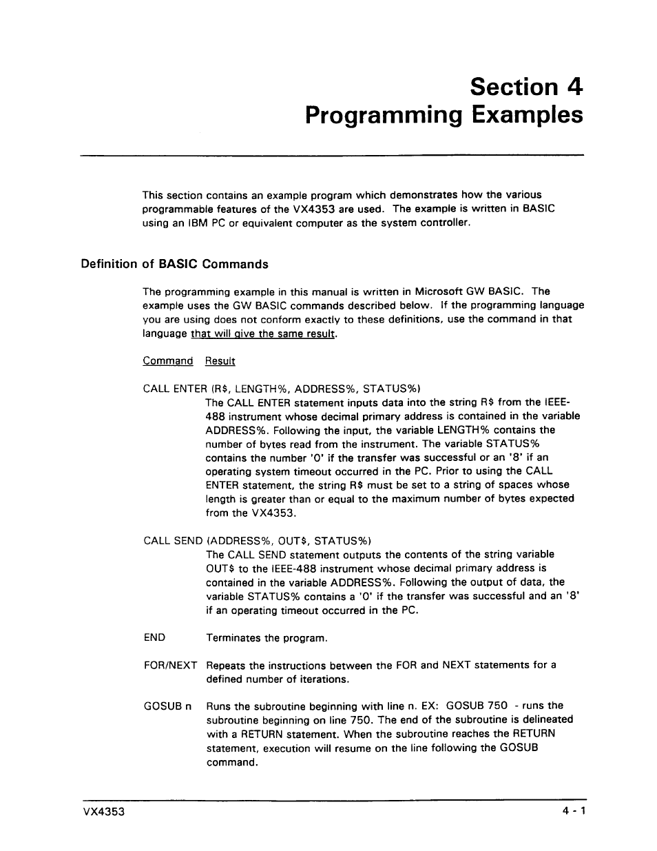 Tektronix VX4353 User Manual | Page 42 / 64