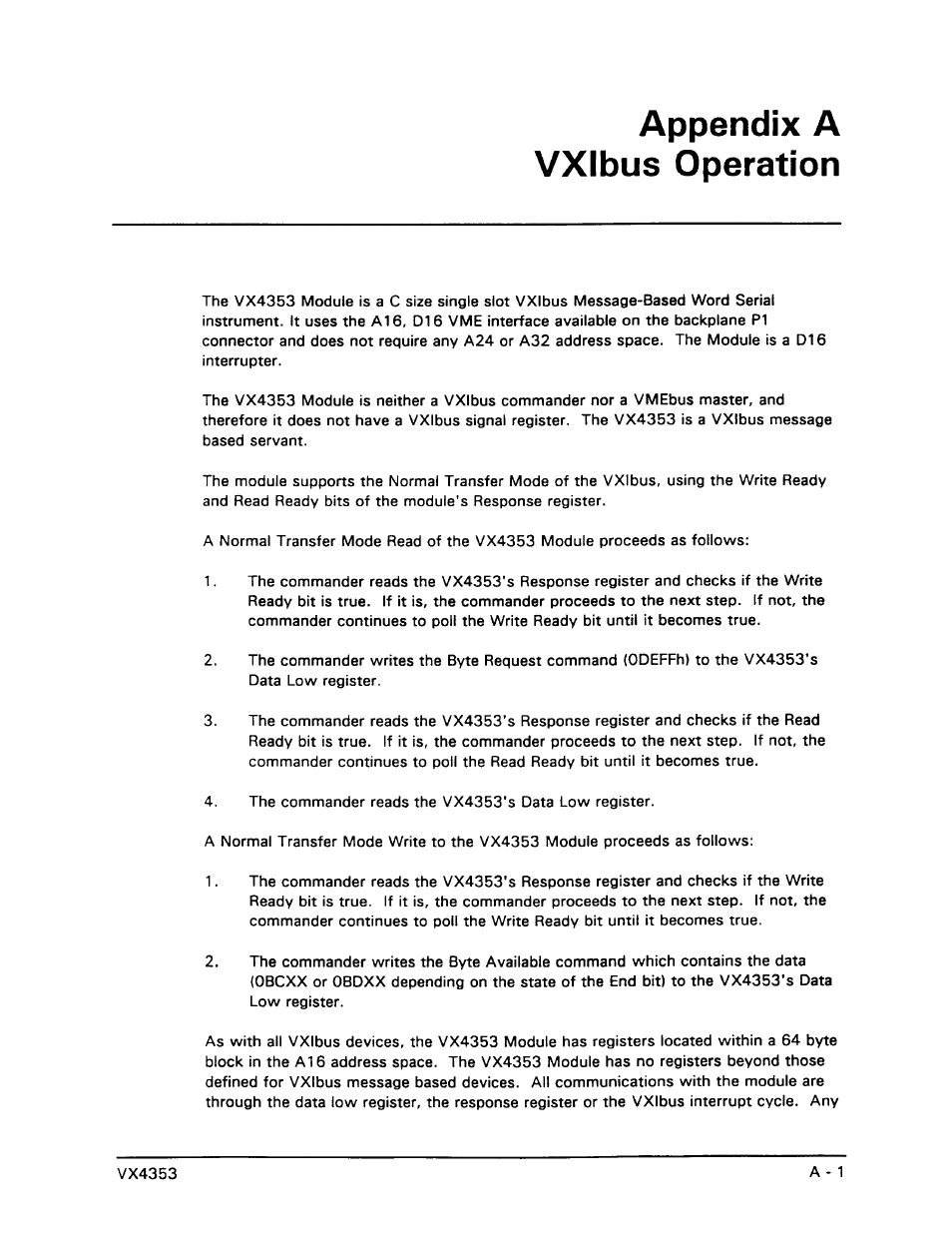 Tektronix VX4353 User Manual | Page 46 / 64