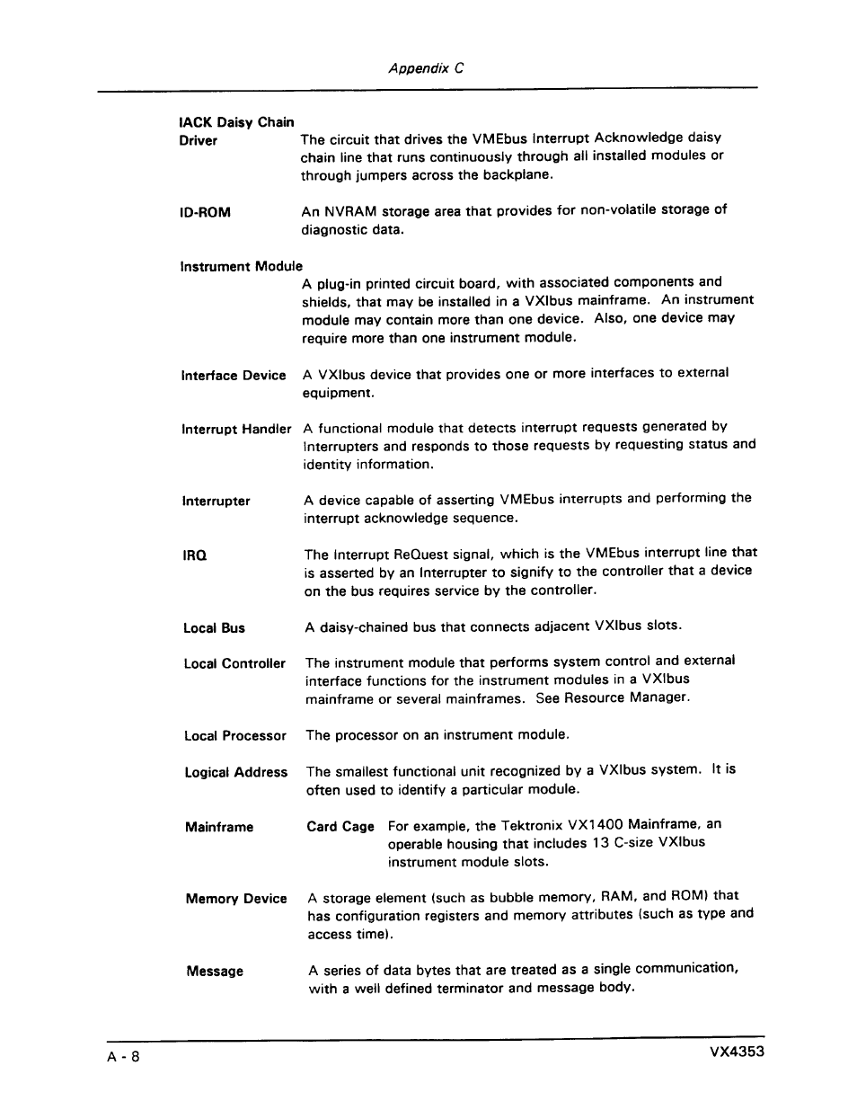 Tektronix VX4353 User Manual | Page 53 / 64