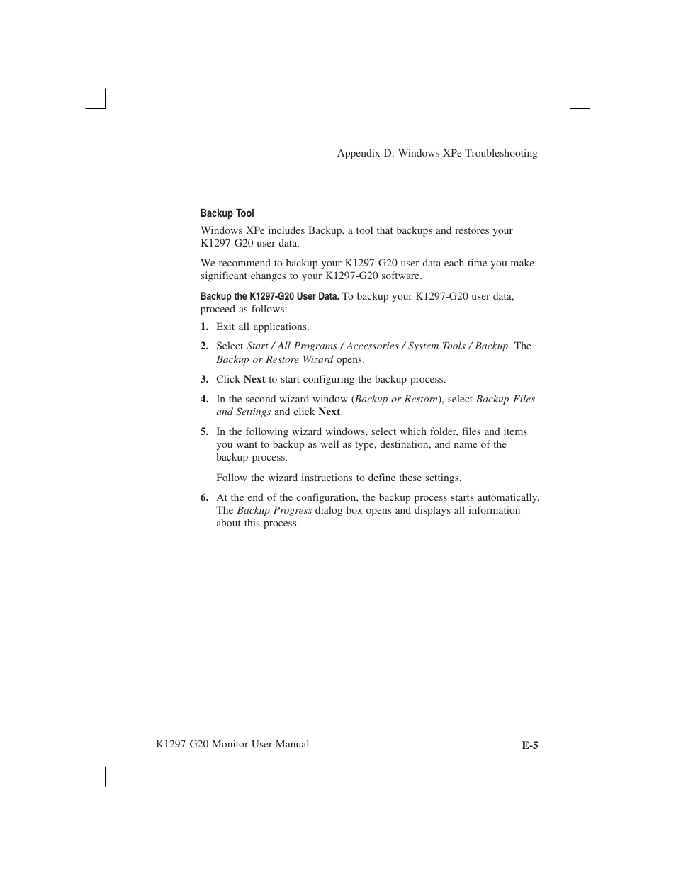 Tektronix K1297-G20 User Manual | Page 183 / 198