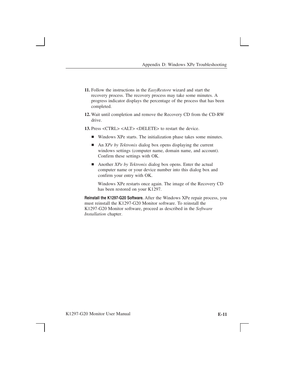 Tektronix K1297-G20 User Manual | Page 189 / 198