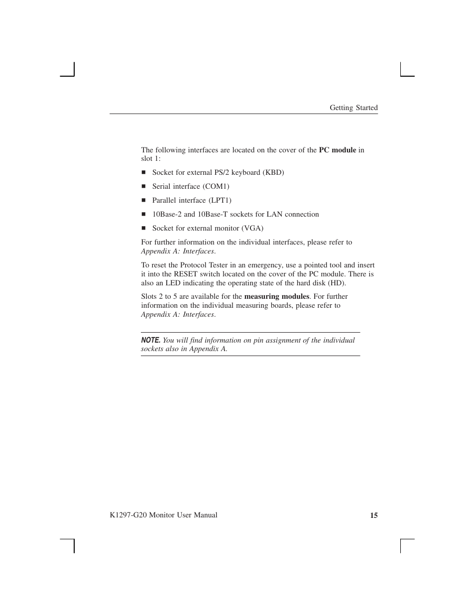 Tektronix K1297-G20 User Manual | Page 27 / 198