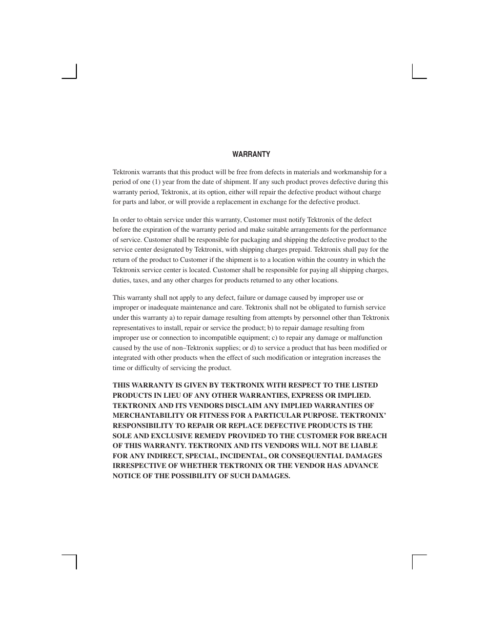Tektronix K1297-G20 User Manual | Page 3 / 198