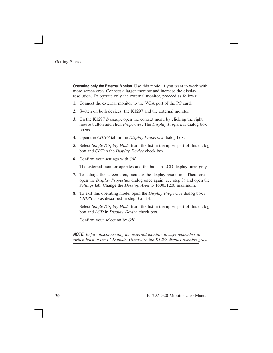 Tektronix K1297-G20 User Manual | Page 32 / 198