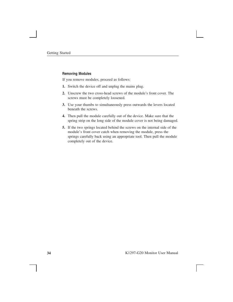 Tektronix K1297-G20 User Manual | Page 46 / 198