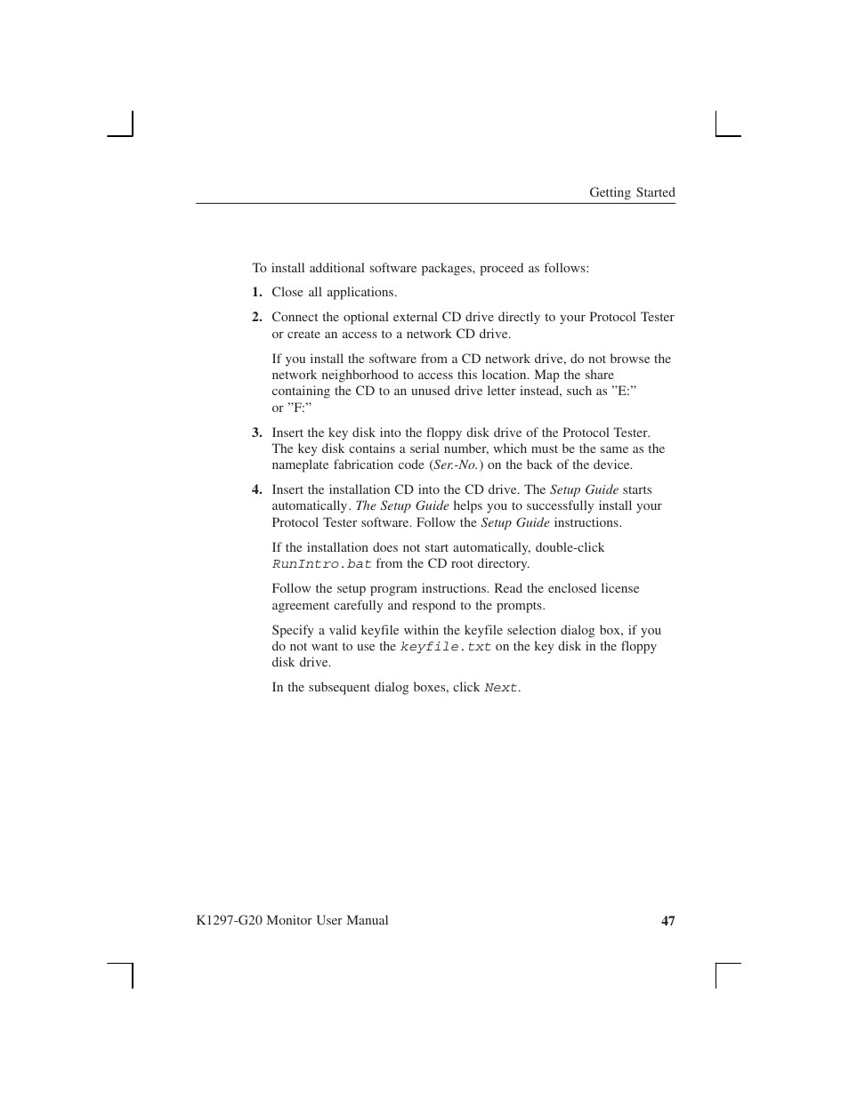 Tektronix K1297-G20 User Manual | Page 59 / 198