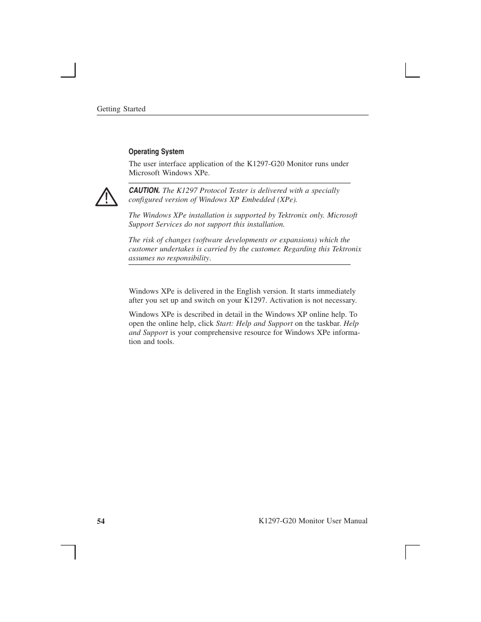 Tektronix K1297-G20 User Manual | Page 66 / 198