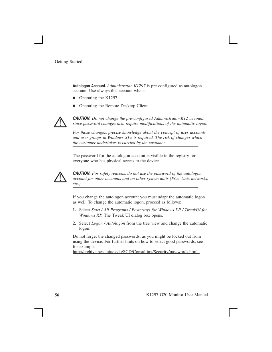 Tektronix K1297-G20 User Manual | Page 68 / 198