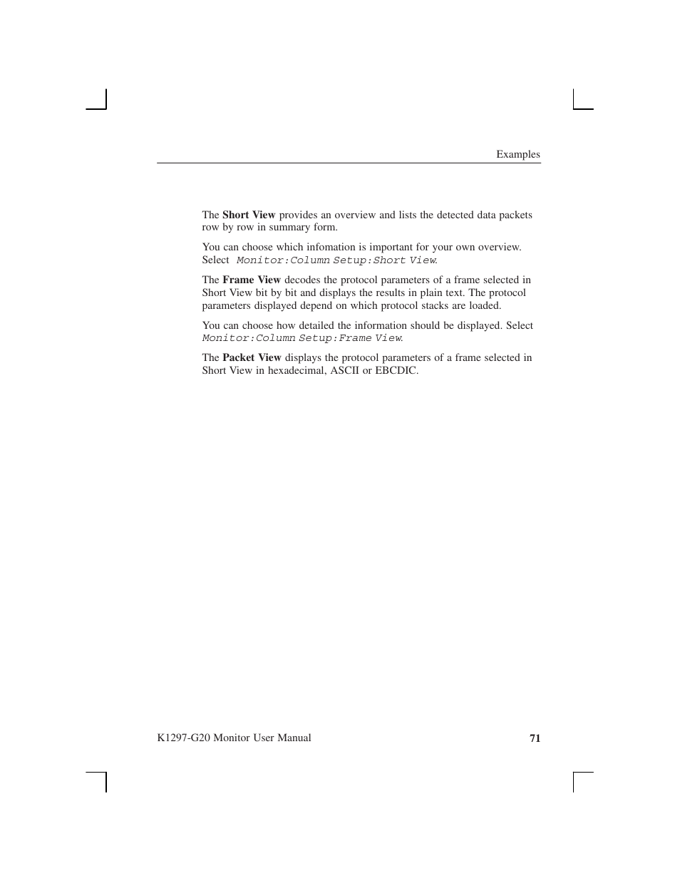 Tektronix K1297-G20 User Manual | Page 83 / 198