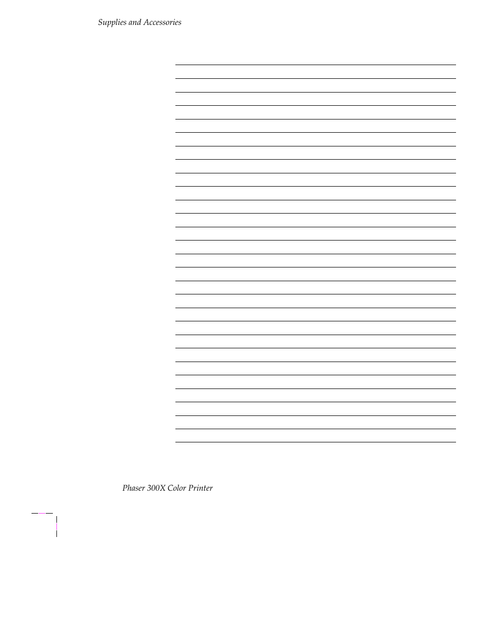 Tektronix Phaser 300X User Manual | Page 107 / 175