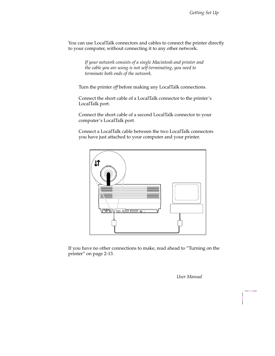 Connecting the printer to a single computer using | Tektronix Phaser 300X User Manual | Page 23 / 175