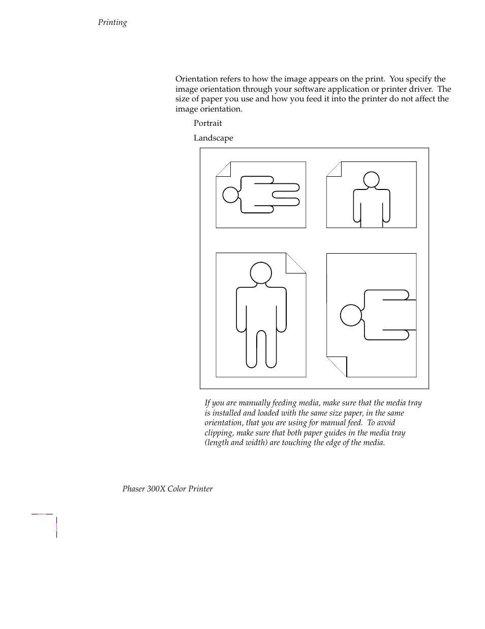 Image orientation, Image orientation 3-30 | Tektronix Phaser 300X User Manual | Page 63 / 175