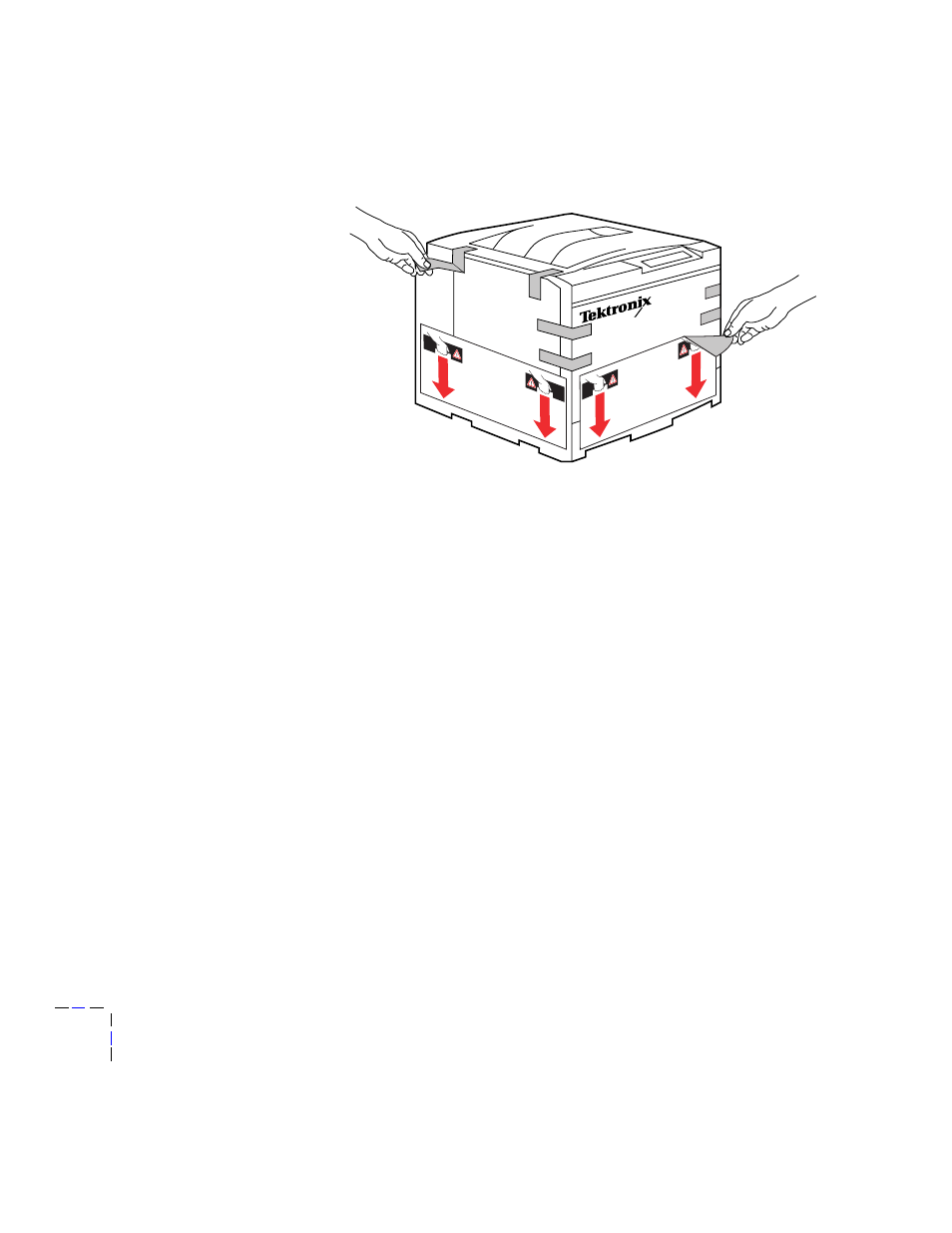 Set up the printer | Tektronix 780 User Manual | Page 12 / 50