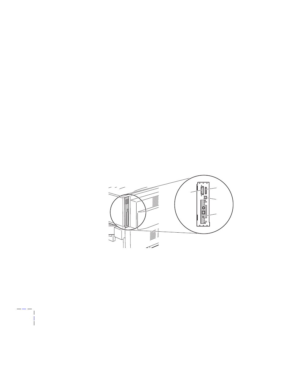 Connect the printer, Printer ports | Tektronix 780 User Manual | Page 38 / 50