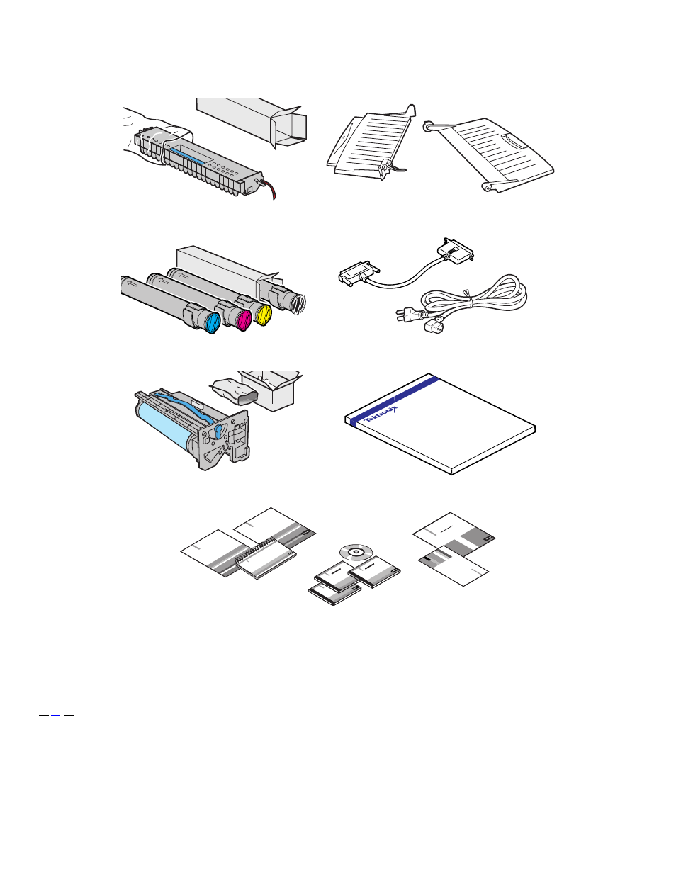 What you get with your printer | Tektronix 780 User Manual | Page 8 / 50