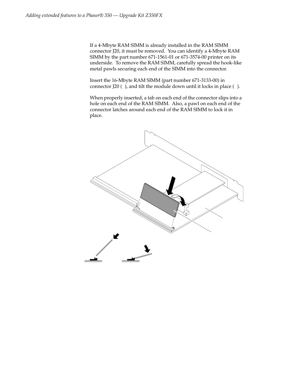 Tektronix Phaser Z350FX User Manual | Page 4 / 6