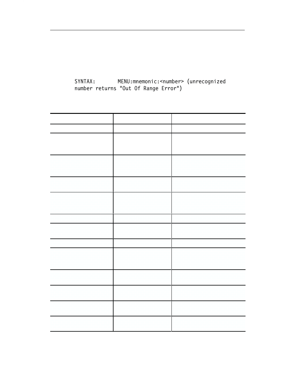 Menu commands | Tektronix 070-8811-08 User Manual | Page 86 / 121
