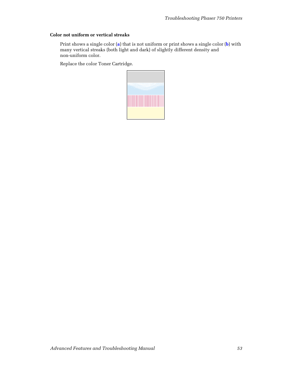 Tektronix Phaser Color Printer 750 User Manual | Page 62 / 118