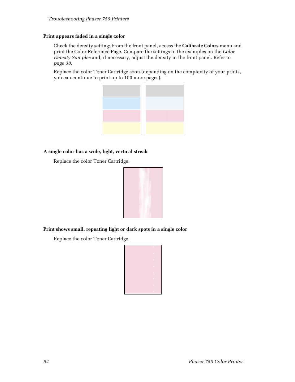 Normal | Tektronix Phaser Color Printer 750 User Manual | Page 63 / 118