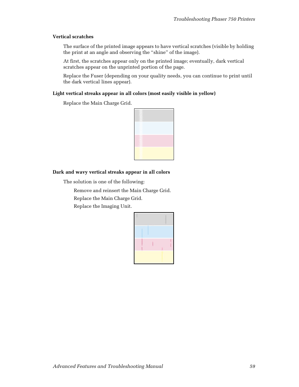 Tektronix Phaser Color Printer 750 User Manual | Page 68 / 118