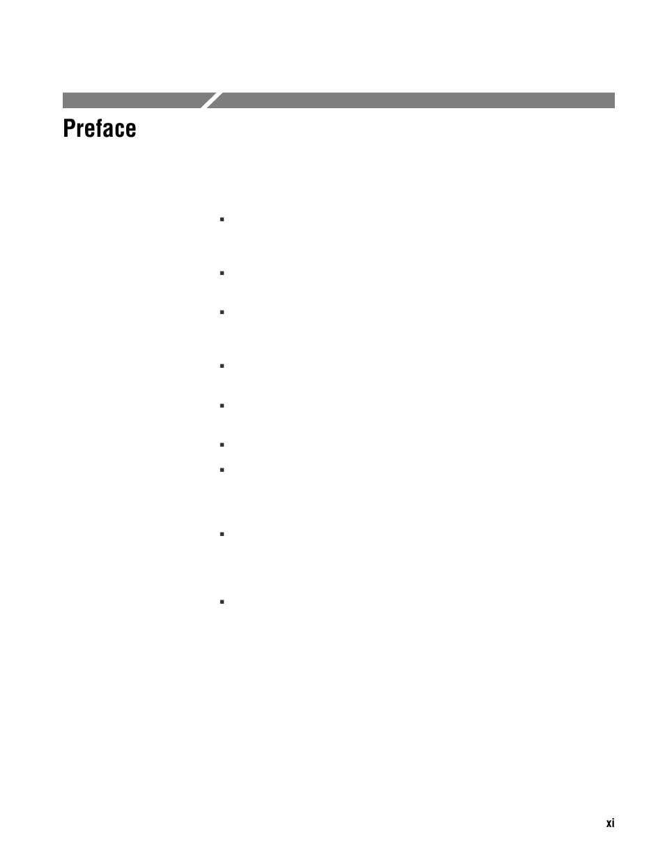 Preface | Tektronix MTM400 User Manual | Page 11 / 197