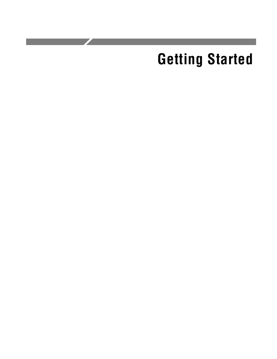 Getting started | Tektronix MTM400 User Manual | Page 14 / 197
