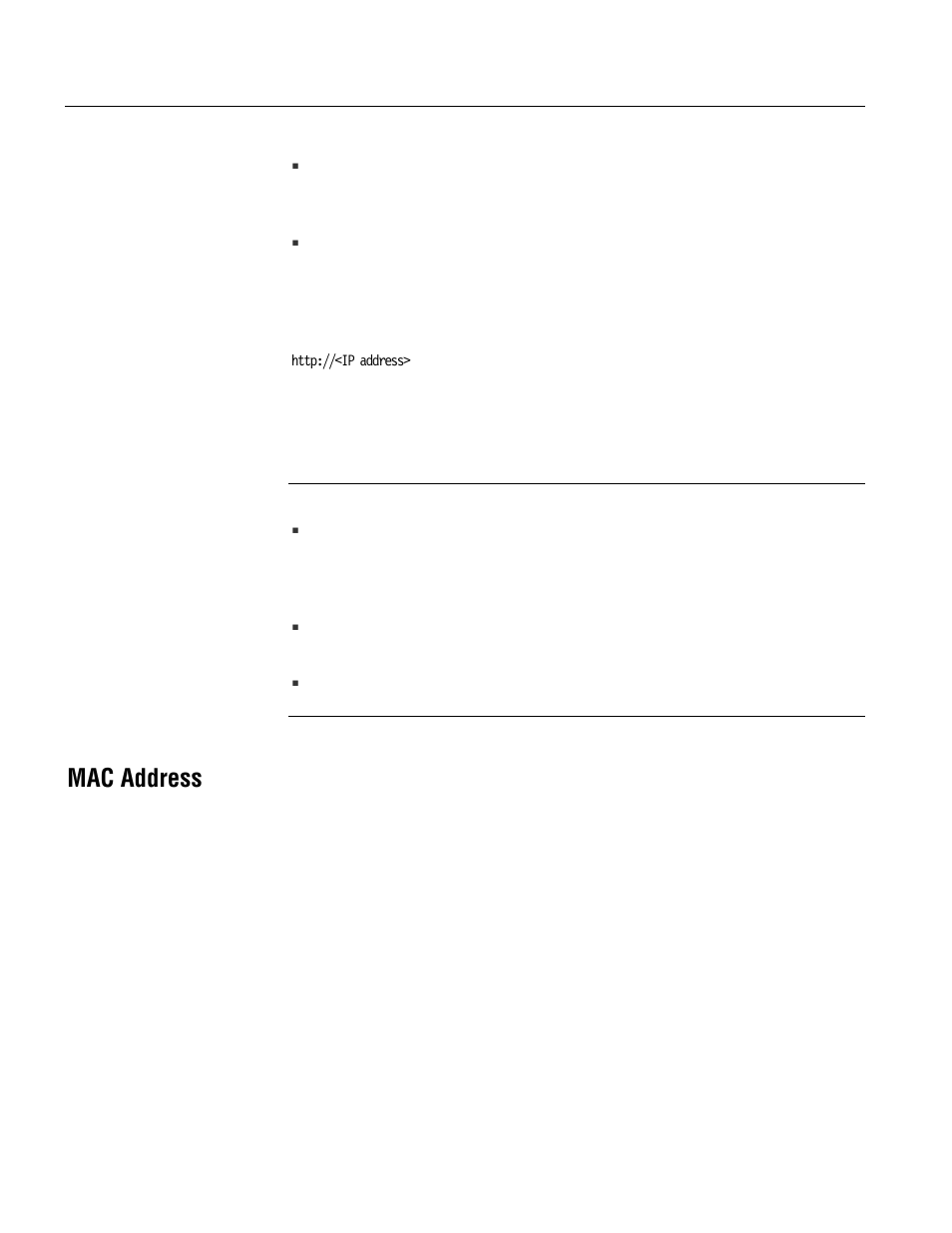 Mac address | Tektronix MTM400 User Manual | Page 179 / 197