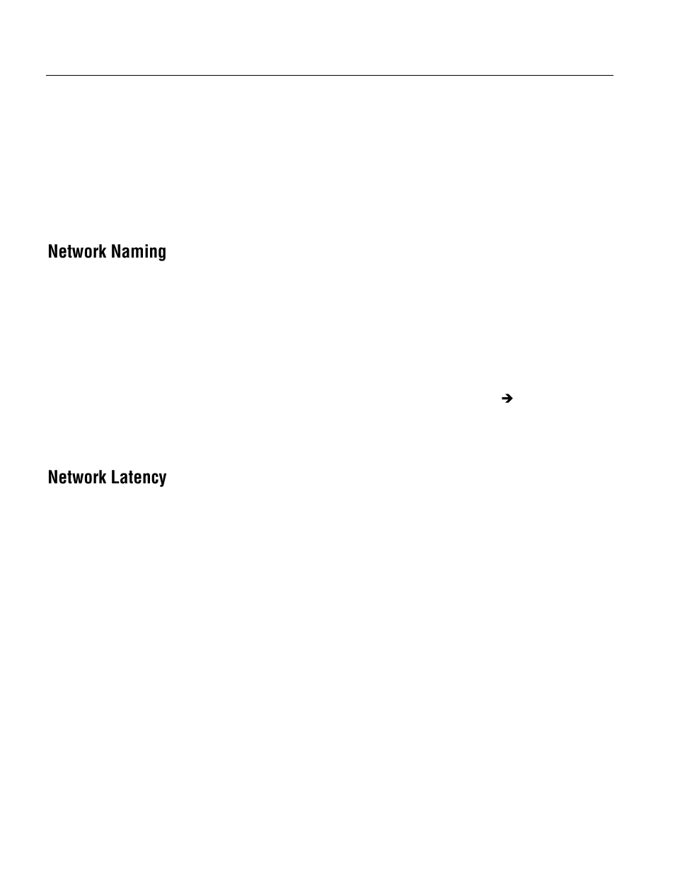 Network naming, Network latency | Tektronix MTM400 User Manual | Page 185 / 197