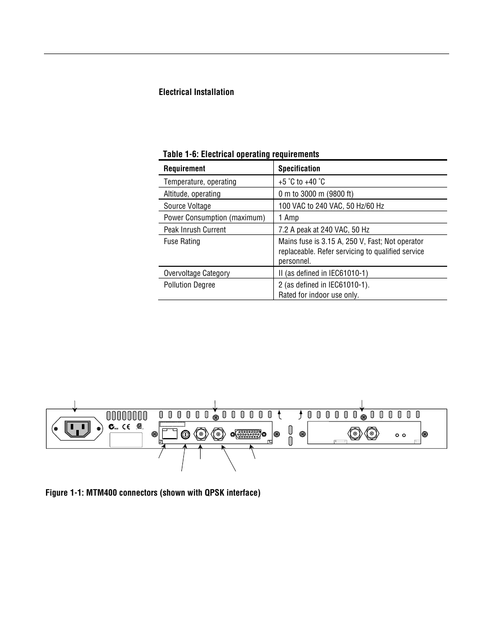 Tektronix MTM400 User Manual | Page 23 / 197