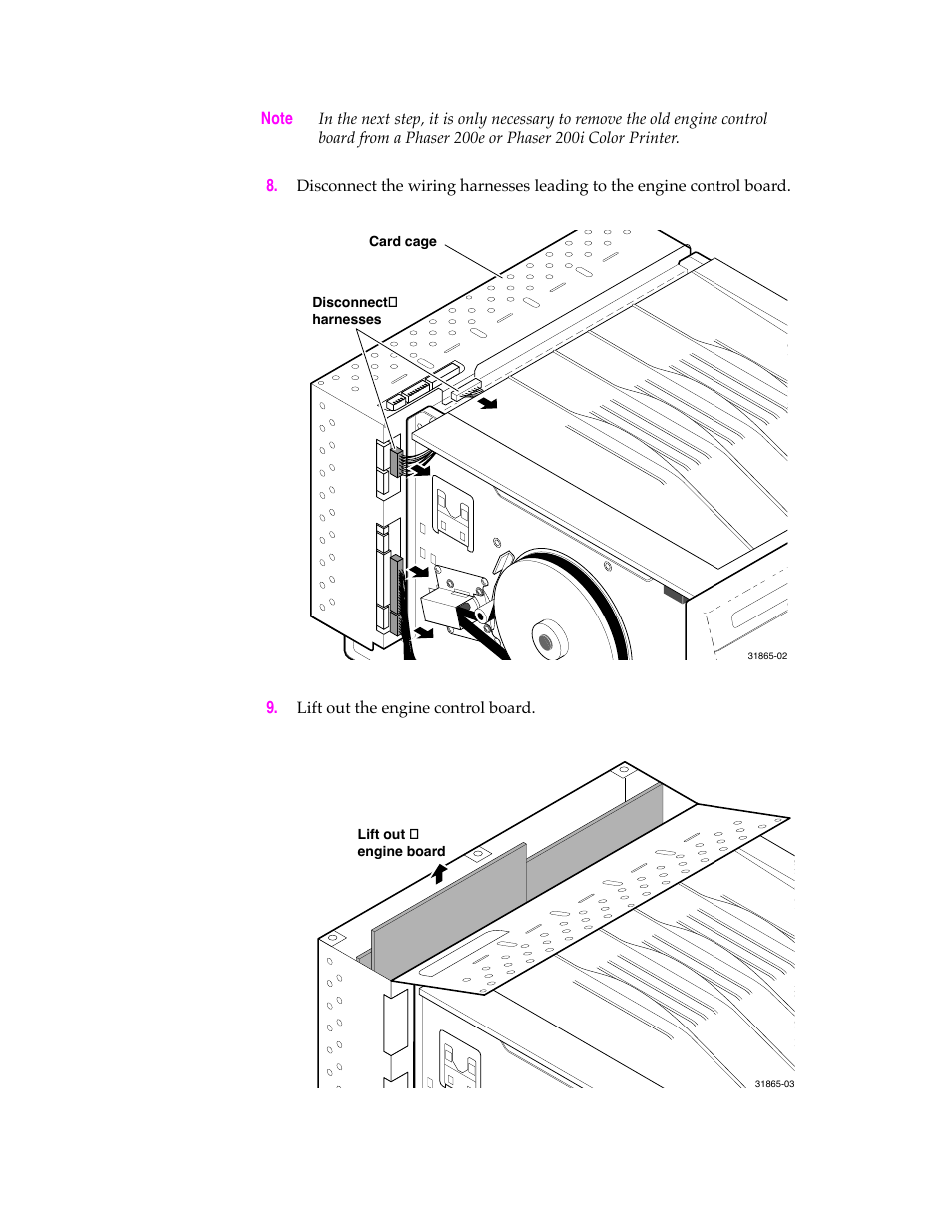 Tektronix PHASER 220E User Manual | Page 4 / 8