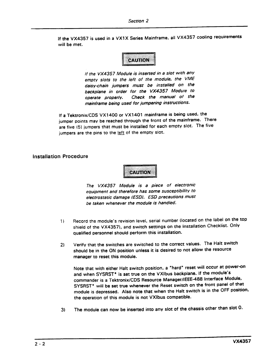 Tektronix VX4357 User Manual | Page 27 / 66