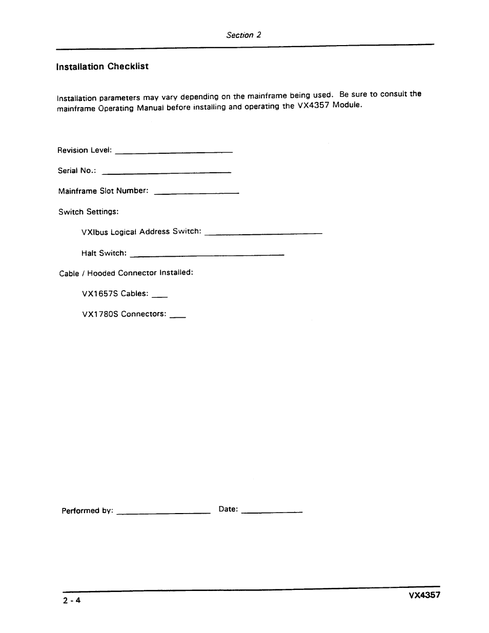 Tektronix VX4357 User Manual | Page 29 / 66