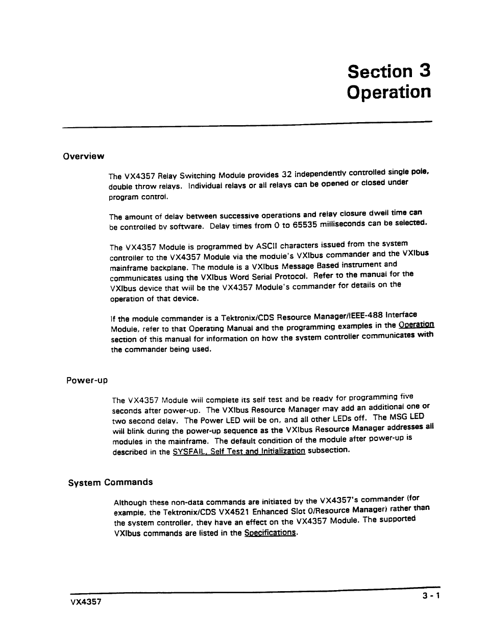 Tektronix VX4357 User Manual | Page 30 / 66