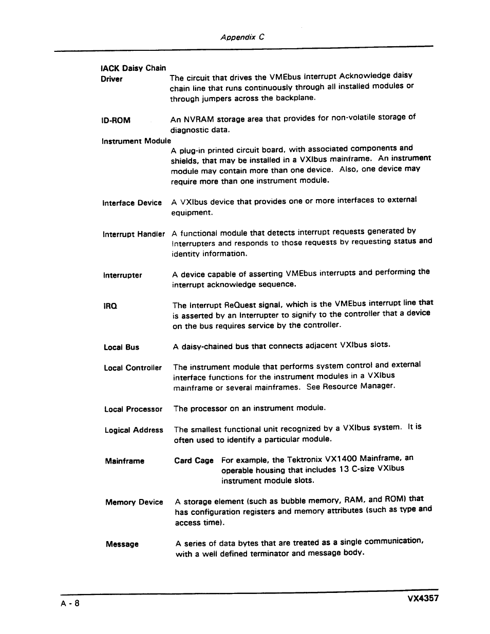 Tektronix VX4357 User Manual | Page 53 / 66