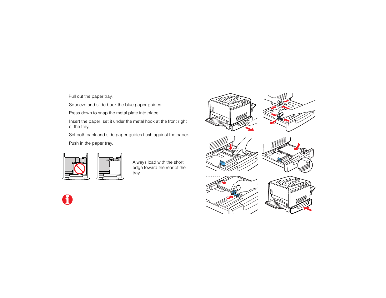 Loading media trays | Tektronix PHASER 780 User Manual | Page 13 / 48