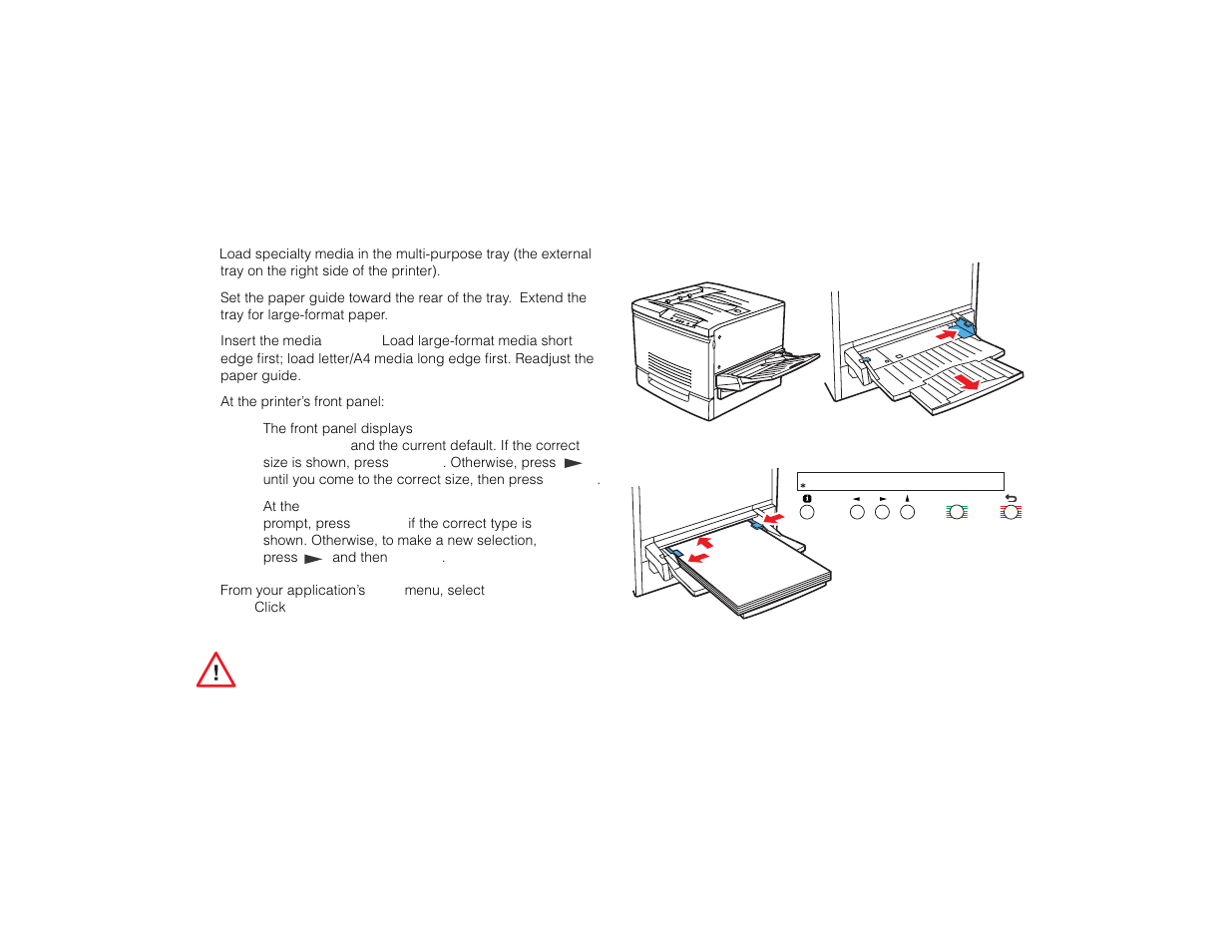 Specialty media | Tektronix PHASER 780 User Manual | Page 16 / 48