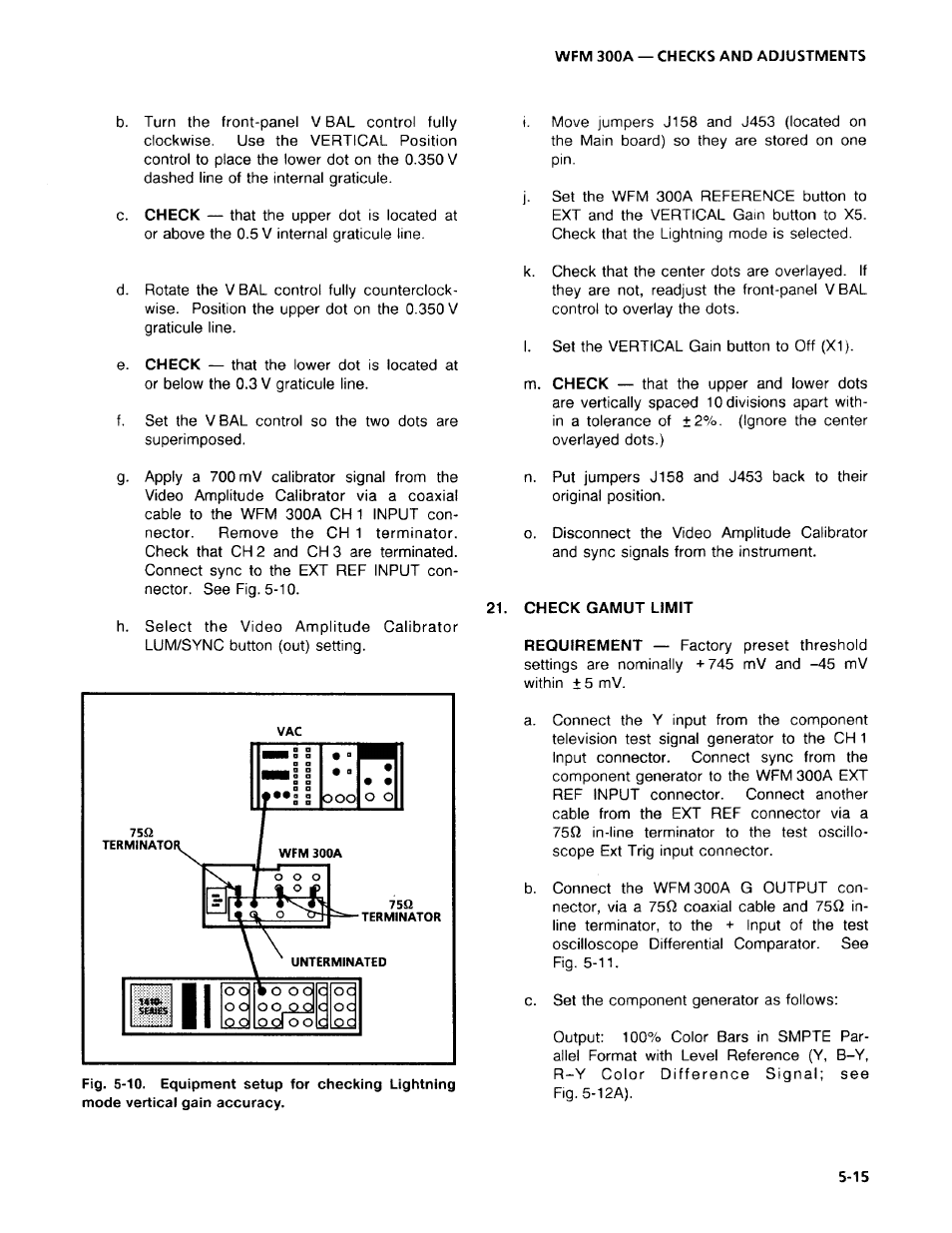 Tektronix WFM 300A User Manual | Page 101 / 212