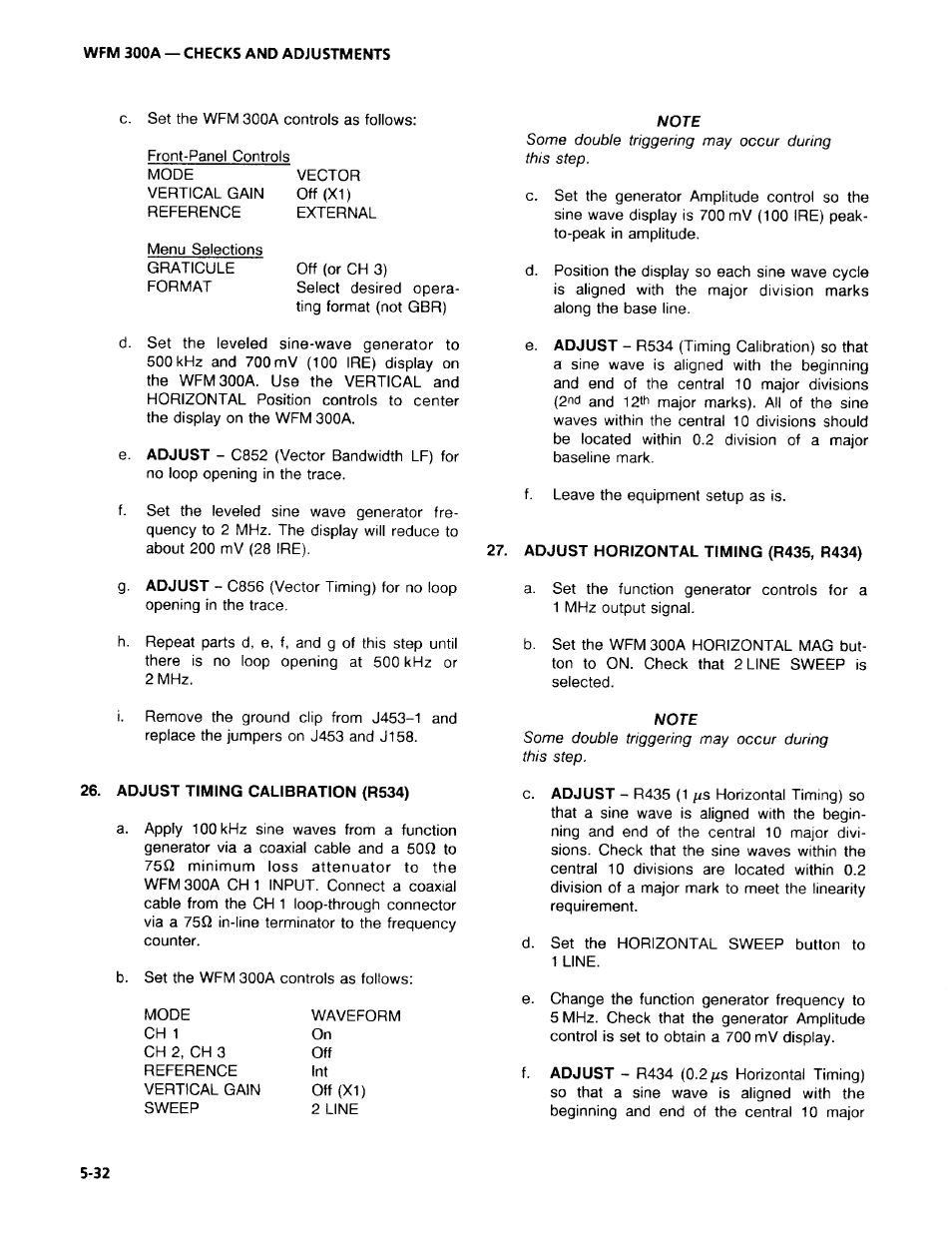Tektronix WFM 300A User Manual | Page 118 / 212