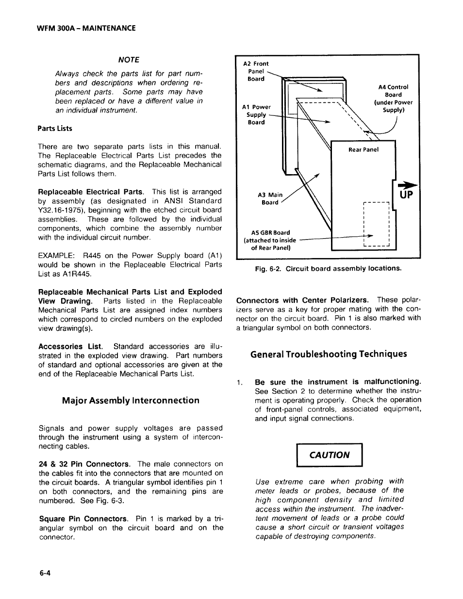 Tektronix WFM 300A User Manual | Page 126 / 212