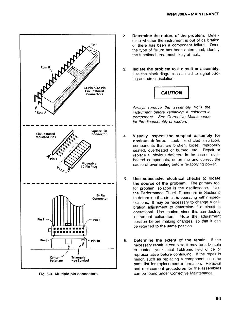 Tektronix WFM 300A User Manual | Page 127 / 212