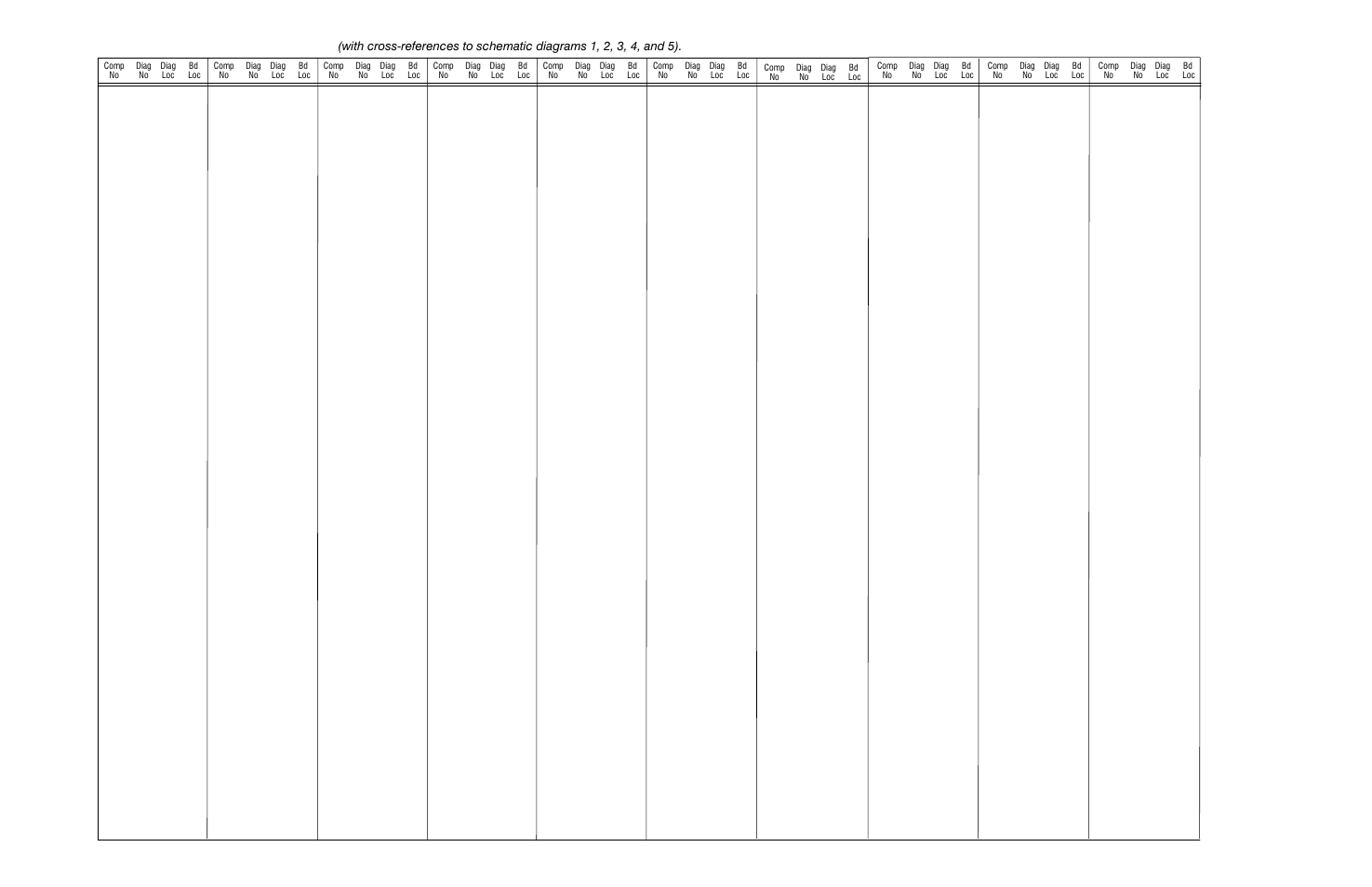 A3 main board component locator, Wfm 300a, See parts list for serial number ranges | Tektronix WFM 300A User Manual | Page 177 / 212