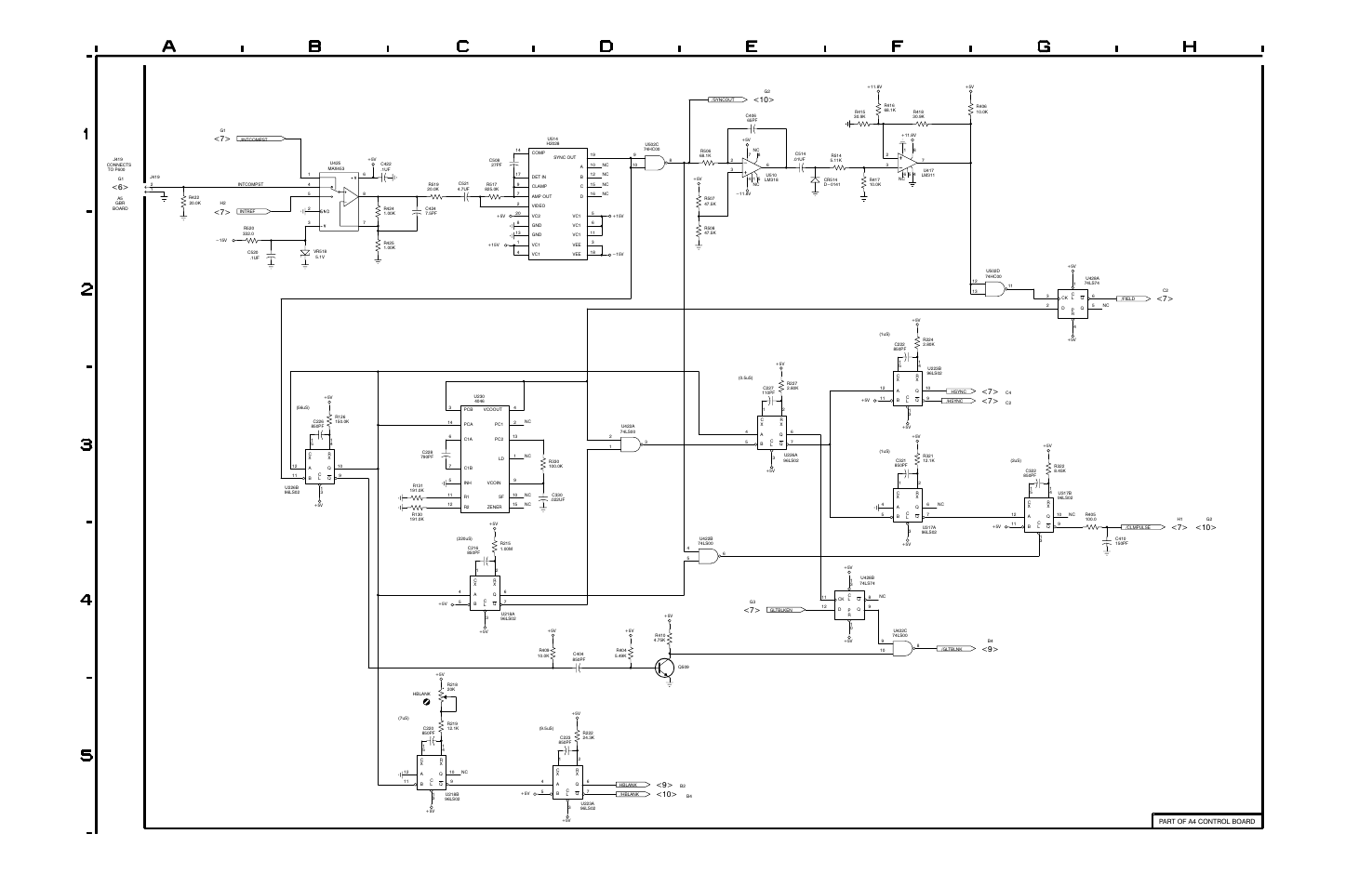 Wfm 300a component/composite waveform monitor, Timing <8 | Tektronix WFM 300A User Manual | Page 193 / 212