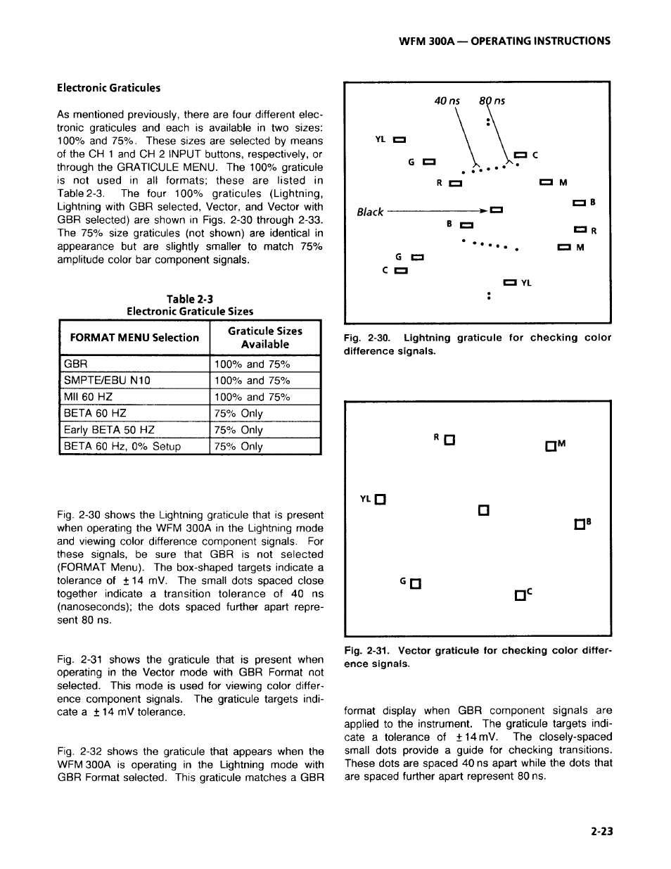 Tektronix WFM 300A User Manual | Page 51 / 212