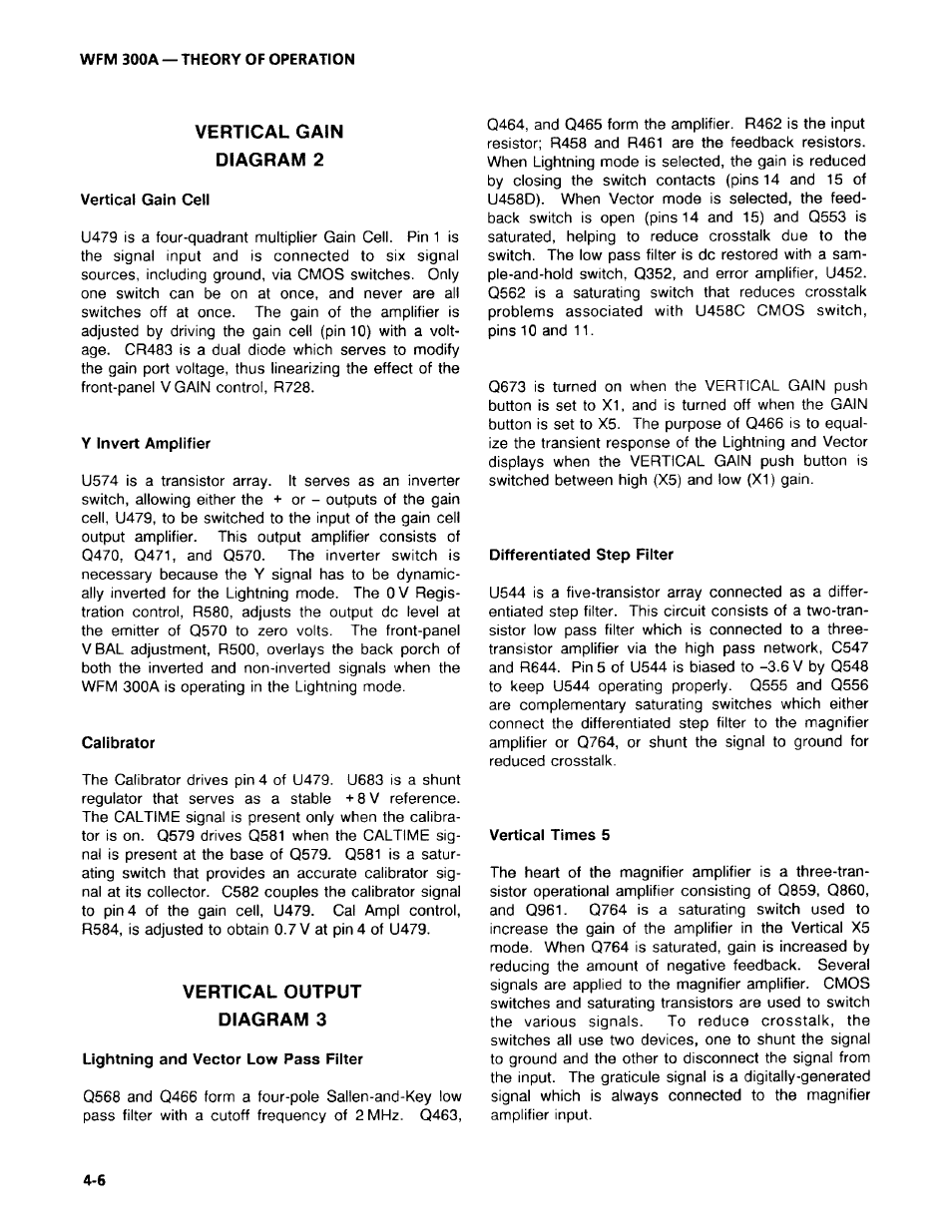 Tektronix WFM 300A User Manual | Page 68 / 212