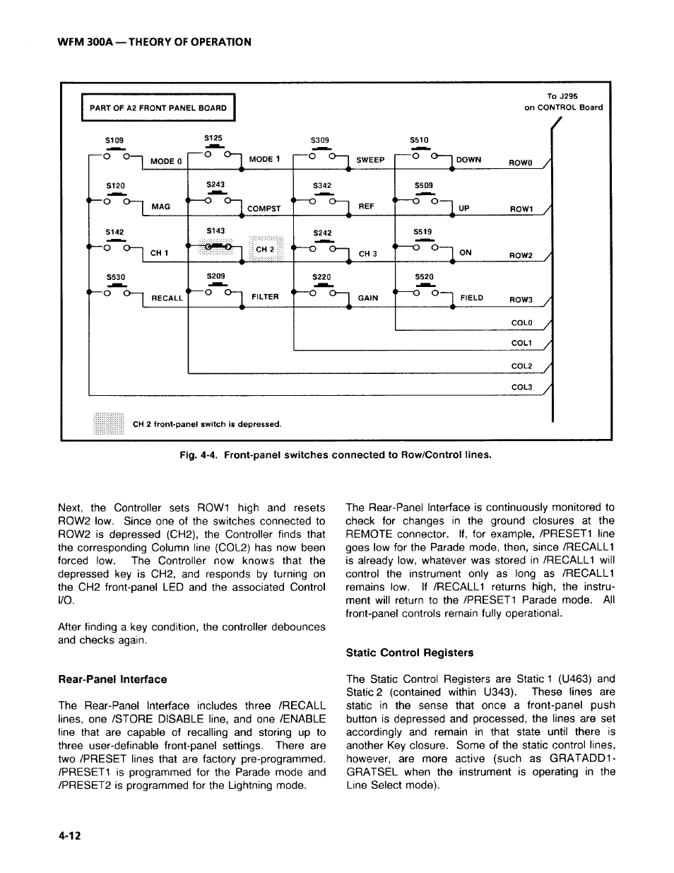 Tektronix WFM 300A User Manual | Page 74 / 212