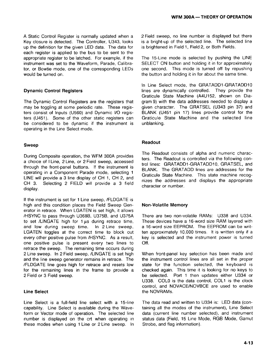 Tektronix WFM 300A User Manual | Page 75 / 212