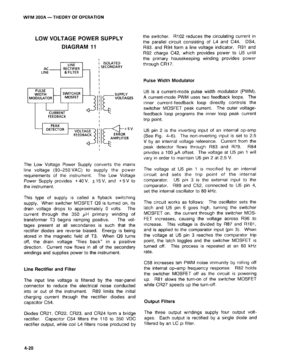 Tektronix WFM 300A User Manual | Page 82 / 212