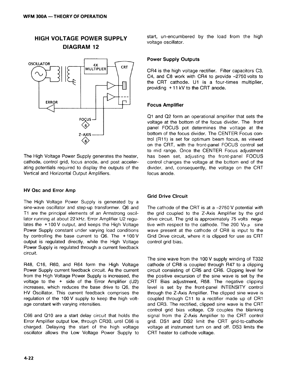 Tektronix WFM 300A User Manual | Page 84 / 212